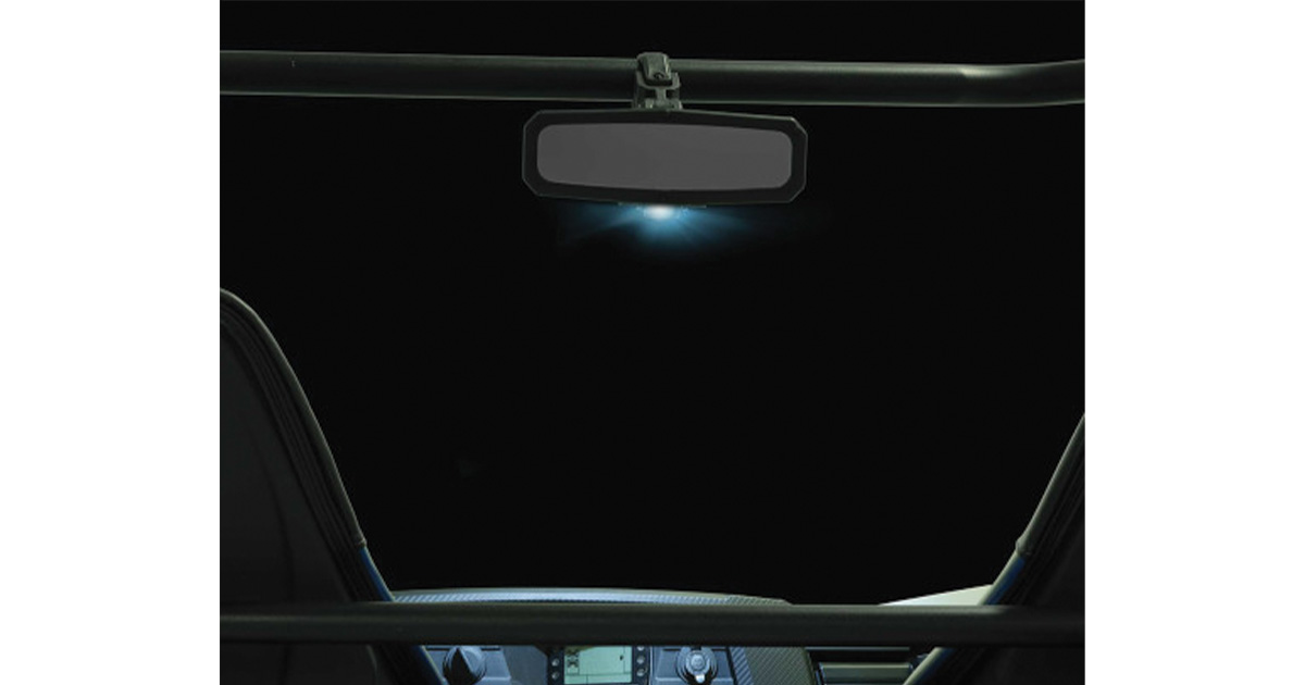 Moose Offroad UTV Rearview with LED Dome Light